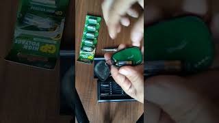 12V27A battery on Isuzu Sportivo key fob [upl. by Asserrac]