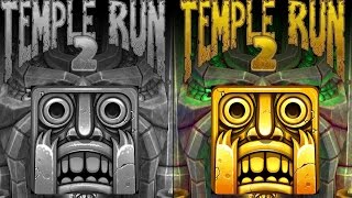 Black and White Temple Run 2 VS Color Temple Run 2  Temple Run like Games  AndroidiOS Gameplay [upl. by Etterrag]