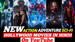 Top 10 New ActionAdventure Hollywood Movies On YouTube In Hindi  2024 Hollywood Movies in Hindi [upl. by Lidia]