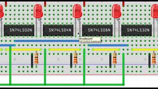 Como Usar  Conectar Las Compuertas Logicas 74LSXX [upl. by Australia]