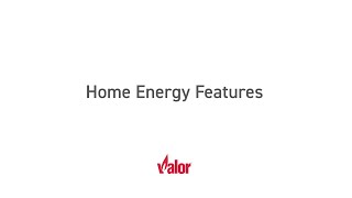 Home Energy Features  Valor Gas Fireplaces [upl. by Harmonie117]