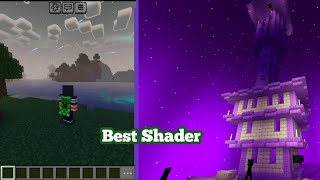 Best Shader For Minecraft PE 121  Shaders For MCPE 121 Patch [upl. by Llerehs]