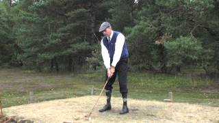 Golf swing in the 1920s [upl. by Aisyla]