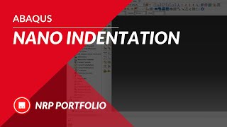ABAQUS Showcase EP003  Nano indentation [upl. by Neehar]