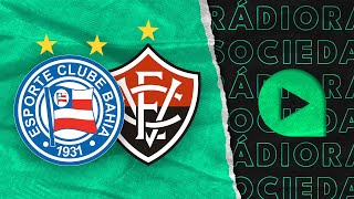 Bahia x Vitória  Copa do Nordeste  2024  Rádio Sociedade [upl. by Syramad]