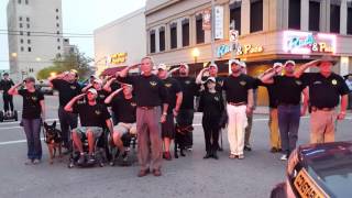 Taps by Guy Taylor with Wounded Veterans Retreat Program Galveston TX [upl. by Siusan522]