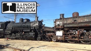 Illinois Railway Museum  Awesome Afterhours Switching w 1630 and other Steamers [upl. by Selassie135]