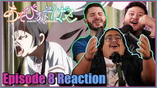 OUR FAVORITE EPISODE  Asobi Asobase Ep 8 Reaction [upl. by Owena]