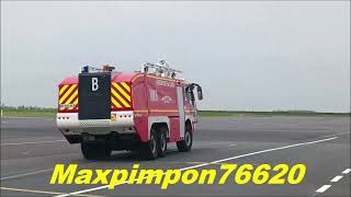 VIM B  POMPIERS AEROPORT CAENCARPIQUET 14 [upl. by Fiel125]