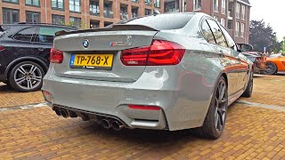 2018 BMW M3 F80 CS Exhaust SOUNDS REVS Accelerations amp More [upl. by Calmas]