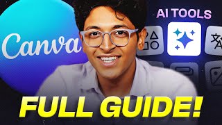 Learn the NEW CANVA in 14 Minutes FULL GUIDE🔥 Ishan Sharma [upl. by Leahcimsemaj]