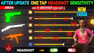 Free Fire Max Auto Headshot Trick 2024 Sensitivity  2gb 4gb 6gb Ram Headshot Sensitivity Setting [upl. by Aniad452]