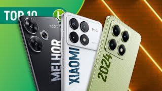 TOP 10 MELHOR CELULAR XIAOMI para COMPRAR  Guia do TudoCelular 2024 [upl. by Atila584]