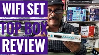 WiFi Set Top Box Bharat Watch TV for Free Review Data Usage How To SetupInstall  QnA [upl. by Tai491]