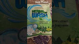 Patanjali Herbal Wash Neem amp Rose Detergent Powder 1kg Review [upl. by Corin]