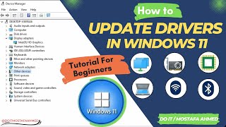 How To Update Your Drivers on Windows 11 Tutorial [upl. by Analihp]