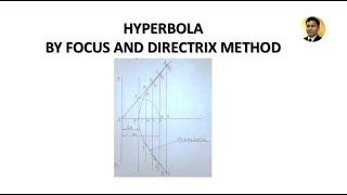 Hyperbola by Focus and Directrix Method  Problem 1  Engineering Curves  Engineering Drawing [upl. by Natasha]