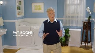 Safe Step WalkIn Tub 2830 National Infomercial starring Pat Boone [upl. by Fey]