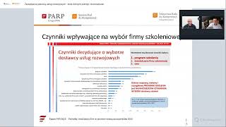 Zarządzanie jakością usług rozwojowych  zbiór dobrych praktyk i doświadczeń Webinar 23012024 [upl. by Annekahs]