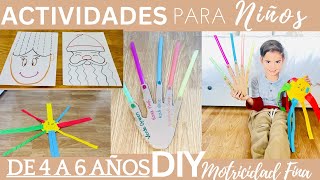 ACTIVIDADES PARA NIÑOS DE 4 A 6 AÑOS  COMO ENSEÑAR A RECORTAR  CATHY TIPS [upl. by Mauceri]