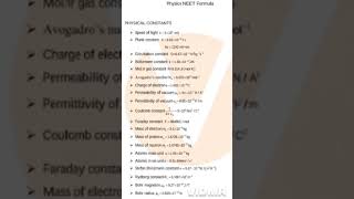 Important Physical constants attitude motivation edits [upl. by Gervase470]