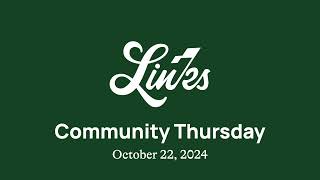 Links Community Tuesday  October 22 2024 [upl. by Byram]