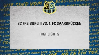 SC Freiburg II  1 FC Saarbrücken  Spielzusammenfassung 12 Spieltag 1920 [upl. by Colley]