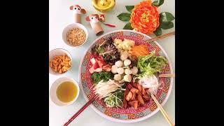 How to make your own Homemade Scallop Yee Sang for CNY [upl. by Einafit]