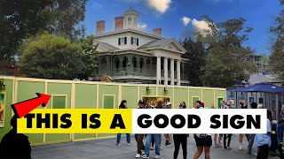 New OUTLOOK for Haunted Mansion reopening  Disneyland Construction 04152024 [upl. by Jarrow]