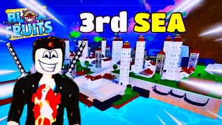 I MADE IT TO THE THIRD SEA IN BLOX FRUITS [upl. by Sinclare832]