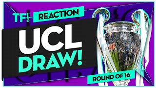 CHAMPIONS LEAGUE LIVE DRAW REACTION with Mark Goldbridge [upl. by Borries]