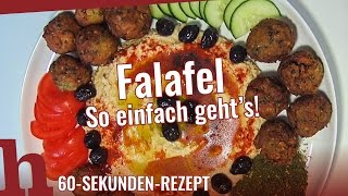 VideoRezept Falafel  So einfach gehts [upl. by Timothea]