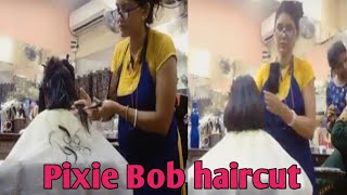 Baby Bob cut Easy Technique by MadhabiBhowmick hair hairsalon video youtube haircut [upl. by Yanej1]