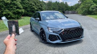 2024 Audi RS3 Start Up Exhaust Test Drive Walkaround POV and Review [upl. by Amin]