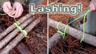 Essential Knots  Lashing [upl. by Loni]