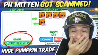 NA SCAMMED KO SI PHMittens SA HUGE PUMPKINS NYA  Roblox Pet Simulator X [upl. by Xever]