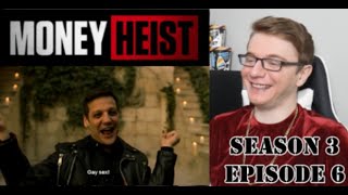 Money Heist Season 3 Episode 5  The Red Boxes  REACTION [upl. by Selim]