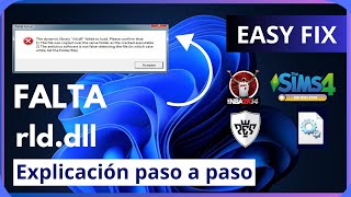 Solución definitiva error The dynamic library rlddll failed to initialize [upl. by Norre]