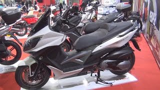 Kymco Xciting 400i ABS Exterior and Interior [upl. by Helbonia632]