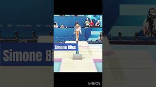 Simone Biles at paris olympic  simone biles gymnastic  shorts gymnast ytshorts youtubeshorts [upl. by Sotsirhc]