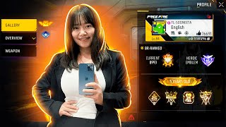 Free Fire LIVE Rank Push To GrandMaster 😍 Sooneeta is LIVE FF LIVE freefire live sooneeta [upl. by Atter]