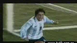 Publicidad Argentina  Quilmes  Maradona Mundial 2002 [upl. by Thad888]