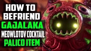 HOW TO BEFRIEND THE GAJALAKA Meowlotov Cocktail and Gajalaka Doodle Locations Monster Hunter World [upl. by Idaline658]