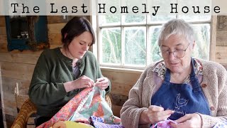 Binding Two Quilts Kate and Anna FINISH their quilts [upl. by Grider908]