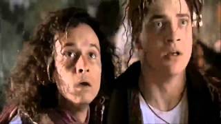 Encino Man 1992 Scene quotCaveNugquotEnd Titles [upl. by Ahselaf961]