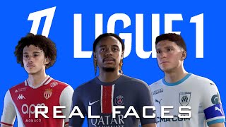 FC 25  France League 1  New Real Faces [upl. by Eitsrik664]