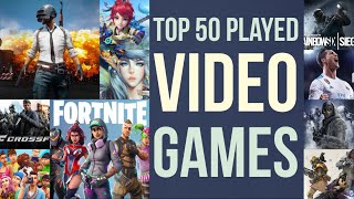 Most Played Video Games [upl. by Siddra940]