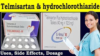 telmisartan 40 mg and hydrochlorothiazide 125mg uses  telmisartan tablets 40 mg in hindi [upl. by Eanal]