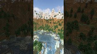 Minecraft 10000 Blocks Long Optical Illusions Roller Coaster Timelapse [upl. by Noedig]