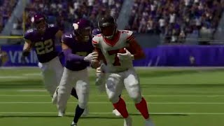 Madden NFL 24 1998 Atlanta Falcons vs Minnesota Vikings [upl. by Amluz]